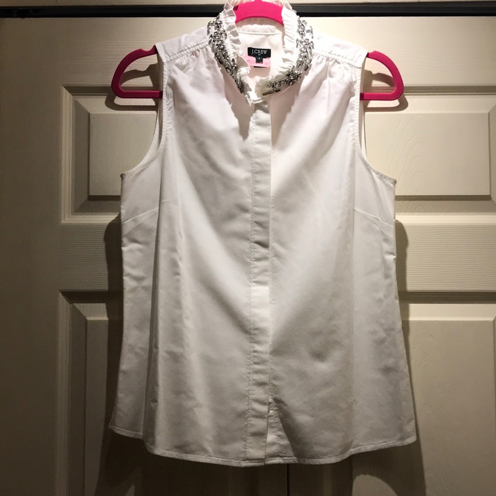 J Crew Sleeveless Blouse